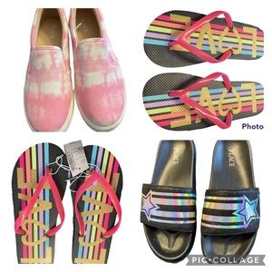 4 pairs childrens shoes